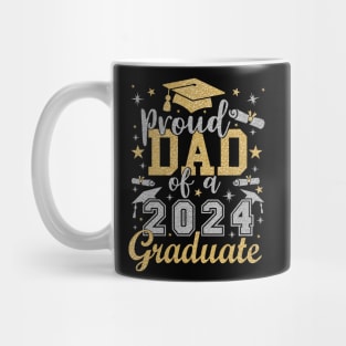 Dad Senior 2024 Proud Dad of a 2024 Graduate Mug